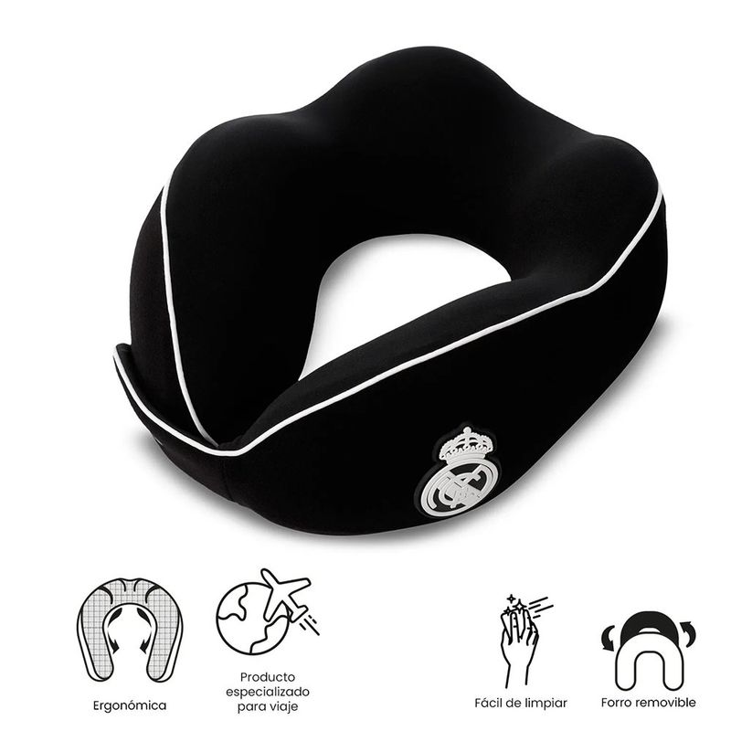Almohada de Viaje Ergonómica Real Madrid