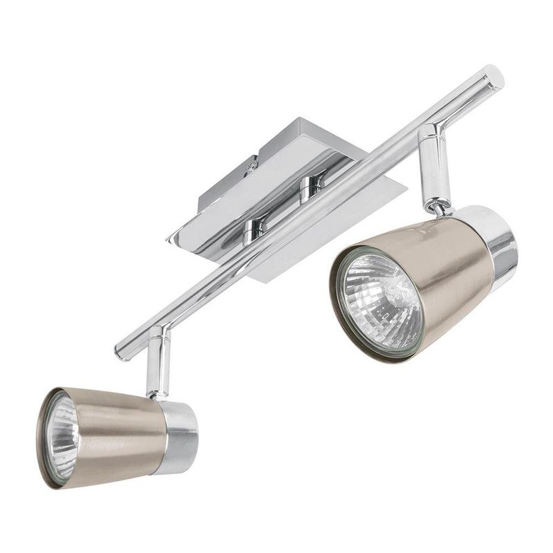 Lámpara Interior para Pared Spot 100W para Sobreponer 2 Luces