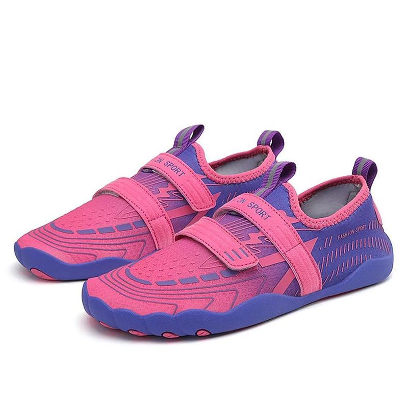 Zapatos Acuáticos con Diseño Deportivo Color Rosa/Lila Talla 29/30