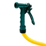 Pistola Plástica para Manguera de 2 Riegos Color Verde