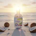 Crema Bloqueadora FPS60 con Aceite de Coco de 120 ml