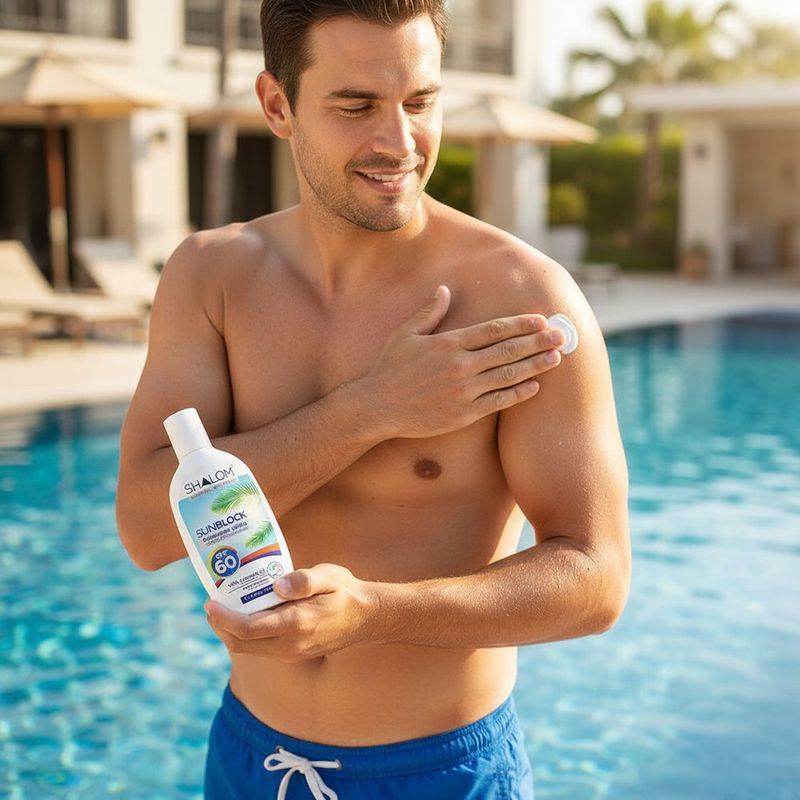 Crema Bloqueadora FPS60 con Aceite de Coco de 120 ml