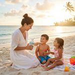 Crema Bloqueadora FPS60 con Aceite de Coco de 120 ml