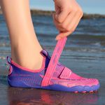 Zapatos Acuáticos con Diseño Deportivo Color Rosa/Lila Talla 27/28