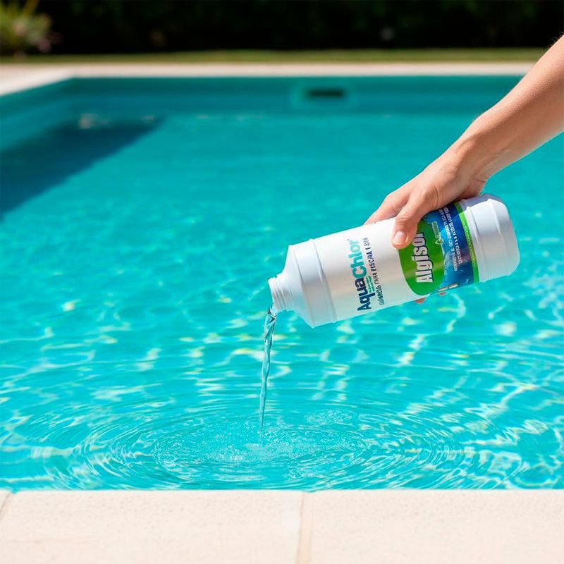 Alguicida Líquido para Piscina y Spa Anti Algas 1 Litro