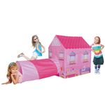 Casita Infantil con Túnel para Chicas
