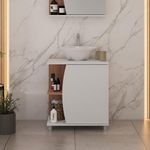 Vanity de 60 x 66 x 38.5 cm Sin Lavamanos Color Blanco