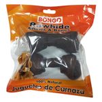 Juguete de Carnaza de Hueso con Sabor a Carne de 5 a 6 Plg de 2 Uds