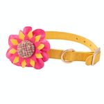 Collar Accent de Microfibra Color Amarillo Mediano