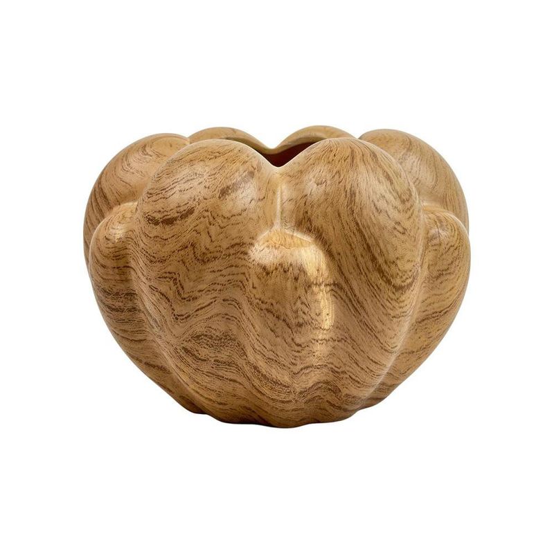 Florero Decorativo Semilla Café 19.5 x 19.5 x 13 cm