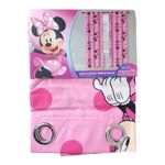 Cortina Infantil Minnie 213 x 140 cm