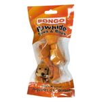 Juguete de Carnaza de Hueso con Sabor a Pollo de 2 Uds