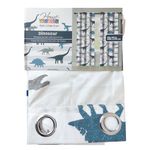 Cortina Infantil Dinosaurios 213 x 140 cm