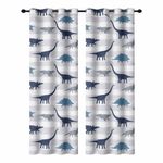 Cortina Infantil Dinosaurios 213 x 140 cm