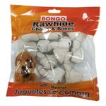Juguete de Carnaza de Hueso con Sabor Natural de 6 Uds