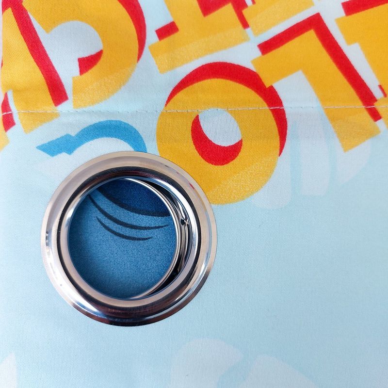 Cortina Infantil Stitch 213 x 140 cm