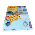 Cortina Infantil Stitch 213 x 140 cm