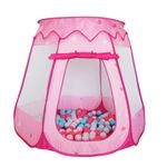Carpa Infantil Rosa con Pelotas
