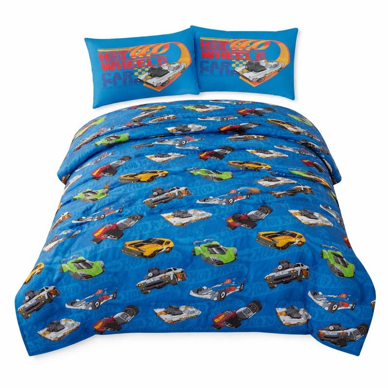 Set de Sábanas Hot Wheels Full Queen