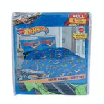 Set de Sábanas Hot Wheels Full Queen