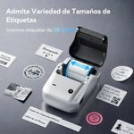 Etiquetadora Bluetooth Portátil Niimbot B1 para Impresión Térmica de Etiquetas Color Plateado