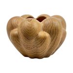 Florero Decorativo Semilla Café 24.5 x 24.5 x 15 cm