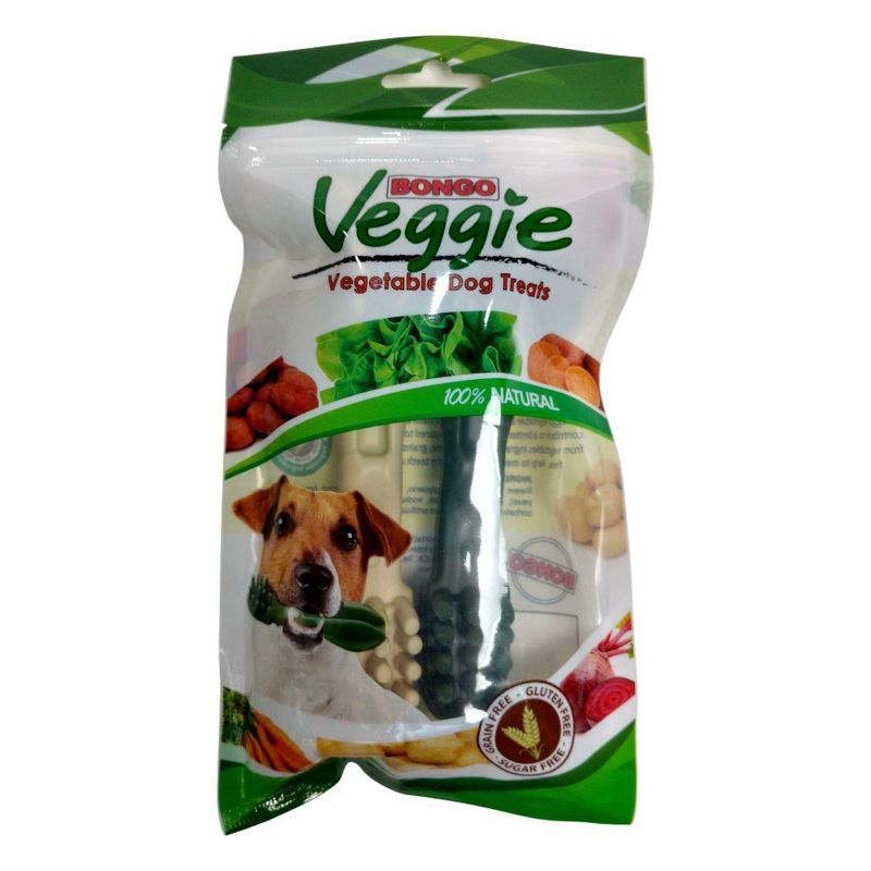 Treats Veggie Brush para Perros 100% Natural en Pack de 2 Uds