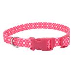 Collar Ajustable Rosado con Diseño de 5/8 Plg