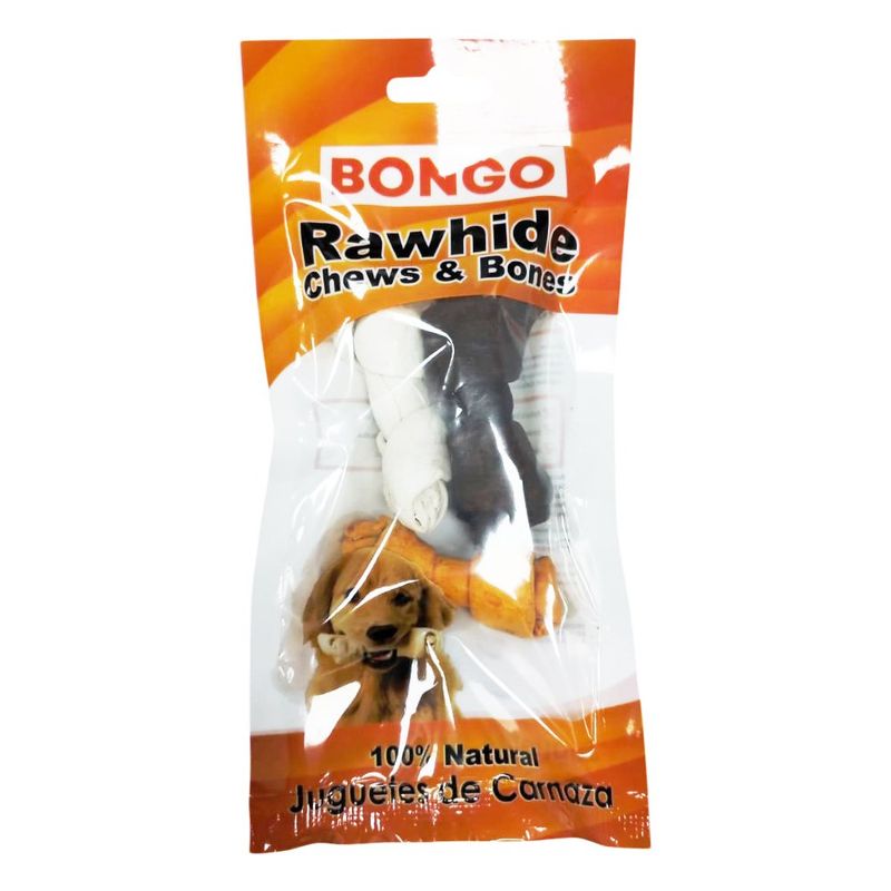 Juguete de Carnaza de Hueso Sabor Surtido de 3 Uds