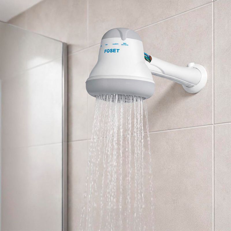 Calentador Eléctrico Foset de 4 Temperaturas de 5-3/8 Plg 127 V Color Gris