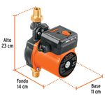 Bomba Presurizadora Truper de 1/6 HP 25 Litros por Minuto 127 V
