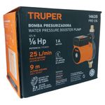 Bomba Presurizadora Truper de 1/6 HP 25 Litros por Minuto 127 V