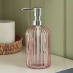 Set de 16 Piezas para Baño Color Rosa con Accesorios Decorativos