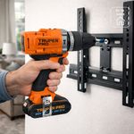 Taladro Percutor Inalámbrico de 1/2 Plg 20 V con Batería