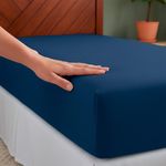 Sabana Cobertor Manhattan Tamaño Imperial Color Azul