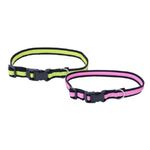 Collar Pet Attire Mesh Amarillo con Negro de 3/4 Plg