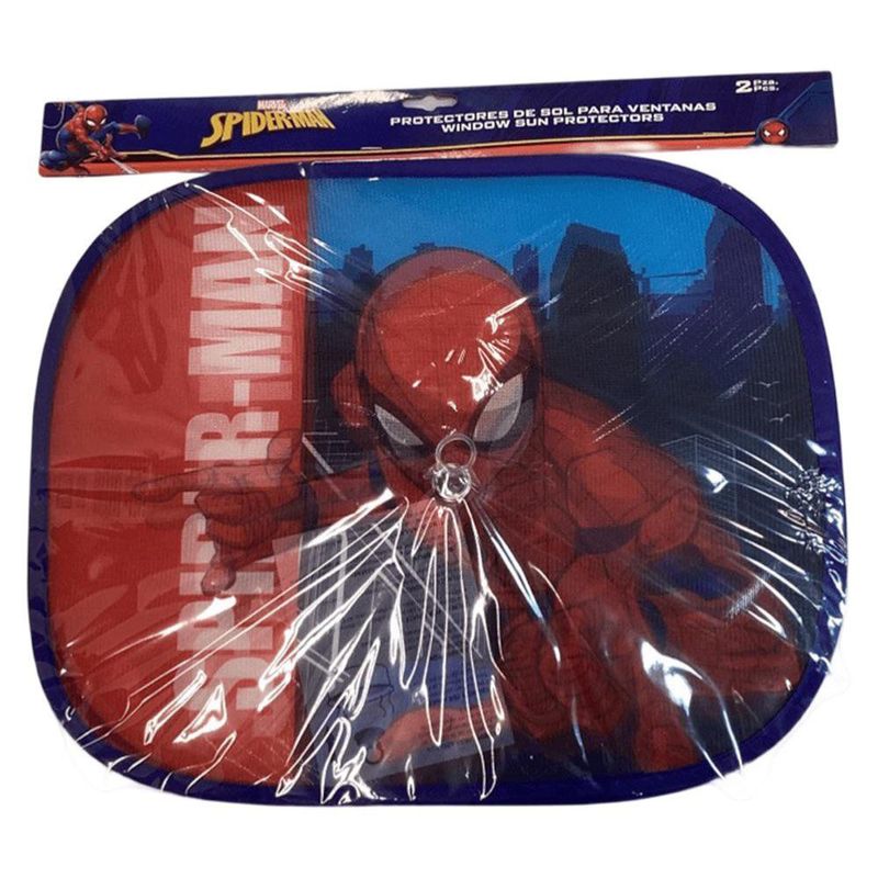 Set de 2 Protectores Solares para Auto con Diseño de Spider Man