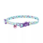Collar Safe Cat Mariposas Multicolor con Cascabel de 3/8 Plg