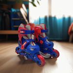 Patines en Línea Ajustables Rojos Talla S