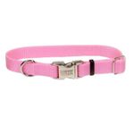 Collar Spectra Rosado con Hebilla Metálica Titan de 3/4 Plg