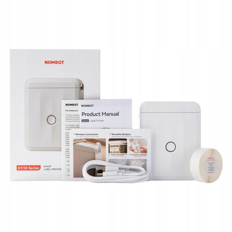 Impresora Portátil de Etiquetas Smart Niimbot D110