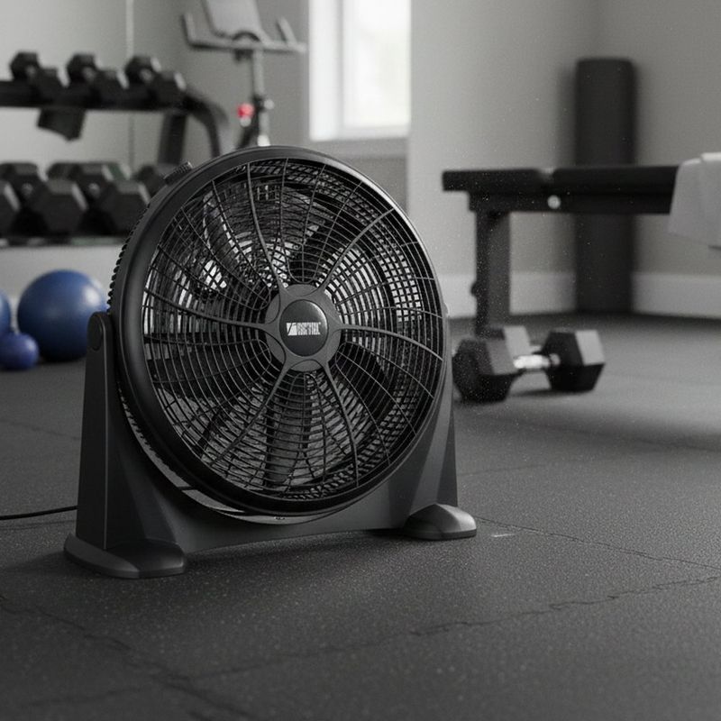 Ventilador de Piso Rosthal de 20 Plg Color Negro