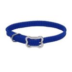 Collar Sunburst Azul con Ajuste de Huesito