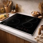 Cooktop Eléctrico Electrolux con Panel Táctil Color Negro de 24 plg