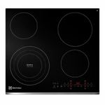 Cooktop Eléctrico Electrolux con Panel Táctil Color Negro de 24 plg