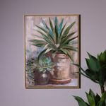 Cuadro Decorativo 60 x 80 cm Plantas en Maceta