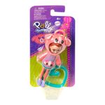 Polly Pocket Muñeca con Capucha de Perro 8 Cm