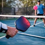 Set de 4 Pelotas para Pickleball Color Fucsia