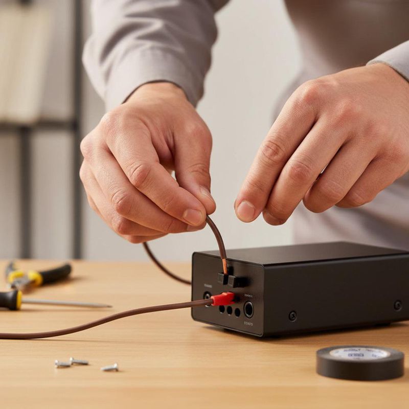 Cable Paralelo SPT de 2 x 18 Awg Café