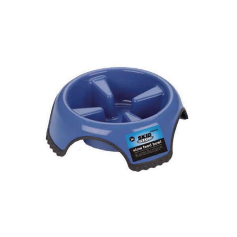 Plato Antideslizante para Comer Lento Skid Stop Tamaño Mediano